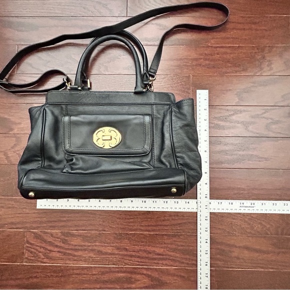 Emma Fox Leather Purse With Shoulder Strap - Picture 9 of 14